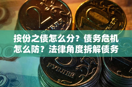 武汉按份之债怎么分？债务危机怎么防？法律角度拆解债务分配与风险自保指南
