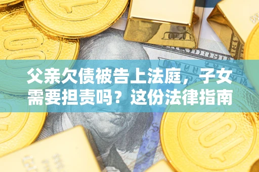 武汉父亲欠债被告上法庭，子女需要担责吗？这份法律指南必须看完