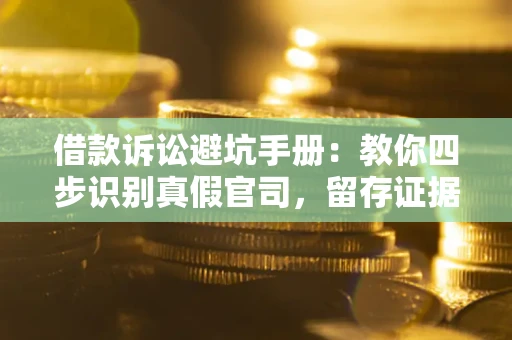 武汉借款诉讼避坑手册：教你四步识别真假官司，留存证据不踩雷