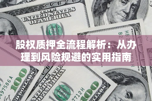 武汉股权质押全流程解析：从办理到风险规避的实用指南