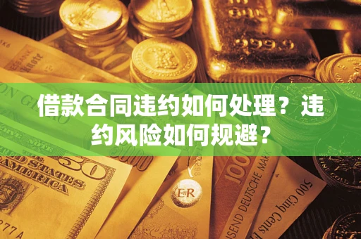 武汉借款合同违约如何处理？违约风险如何规避？