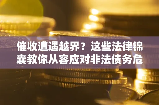 武汉催收遭遇越界？这些法律锦囊教你从容应对非法债务危机