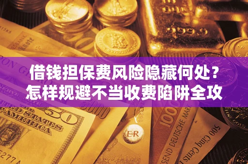 武汉借钱担保费风险隐藏何处？怎样规避不当收费陷阱全攻略！